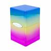 Ultra Pro Satin Tower Deck Box, High Gloss Rainbow