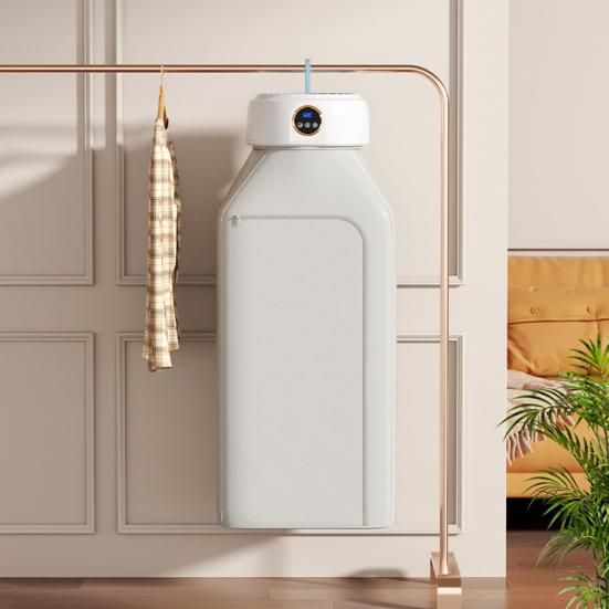 Маленькая сушилка для одежды Большая вместимость Функция таймера Нагрев на 360 градусов Компактная конструкция Складная