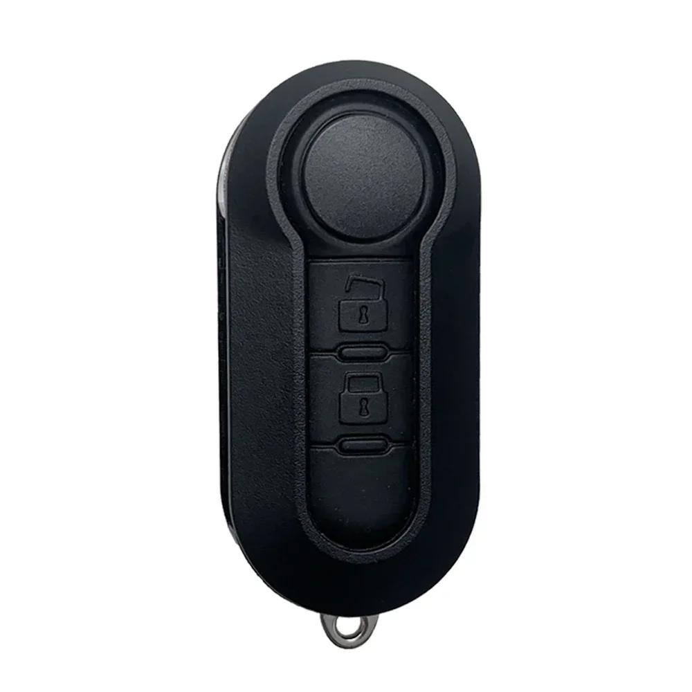 YOCASTY Flip Folding Car Key Shell Case Cover For Fiat 500 Doblo Bravo Ducato Qubo Grande Punto SIP22 Blade 2/3 Button