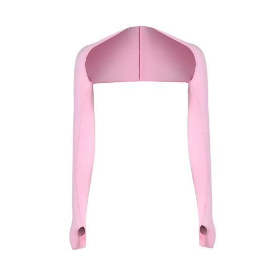 Солнцезащитные рукава для велоспорта, гольфа, анти-УФ, однотонный, ледяной, наплечный, быстросохнущий, повседневный, дорожный, охлаждающий, наплечный рукав