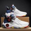 Spring New Men's Shoes Colorful High Top Breathable Men's Casual Sports Shoes Trendy and Versatile Basketball Shoes