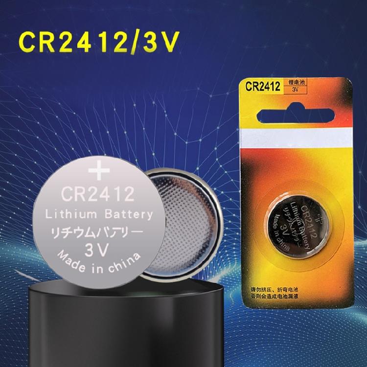 Высокоэнергетические литиевые батарейки 3 В CR2412 Типоразмер «таблетка» Обеспечивают долгий срок хранения и стабильную работу