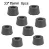 8pcs Speaker Cabinet Rubber Table Conical Feet Floor