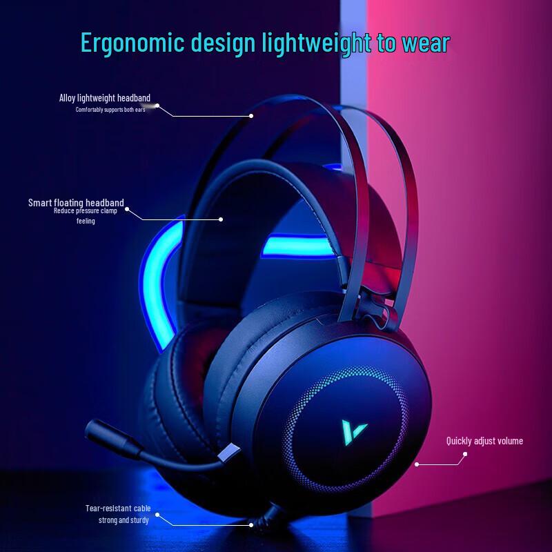 Rapoo VH160 Series Wired RGB Gaming Headset