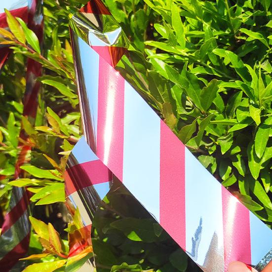 10 шт. 50 м лента отпугивающая птиц светоотражающая лента для отпугивания гусей, голубей, уток, дятла, двусторонняя лента для вспышки птиц