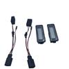 Для VW GTi Golf 4 5 6 7 MK4 MK5 MK6 MK7 Passat B7 CC EOS Scirocco Beetle 2 шт. Светодиодные фонари подсветки номера с Canbus