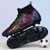 35-45 футбольные бутсы унисекс, студенческие футбольные бутсы большого размера, пластиковые бутсы с длинными ногтями AG, тренировочные футбольные бутсы с искусственным газоном
