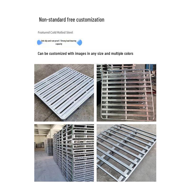 Heikedi Heavy-Duty Galvanized Steel Pallet