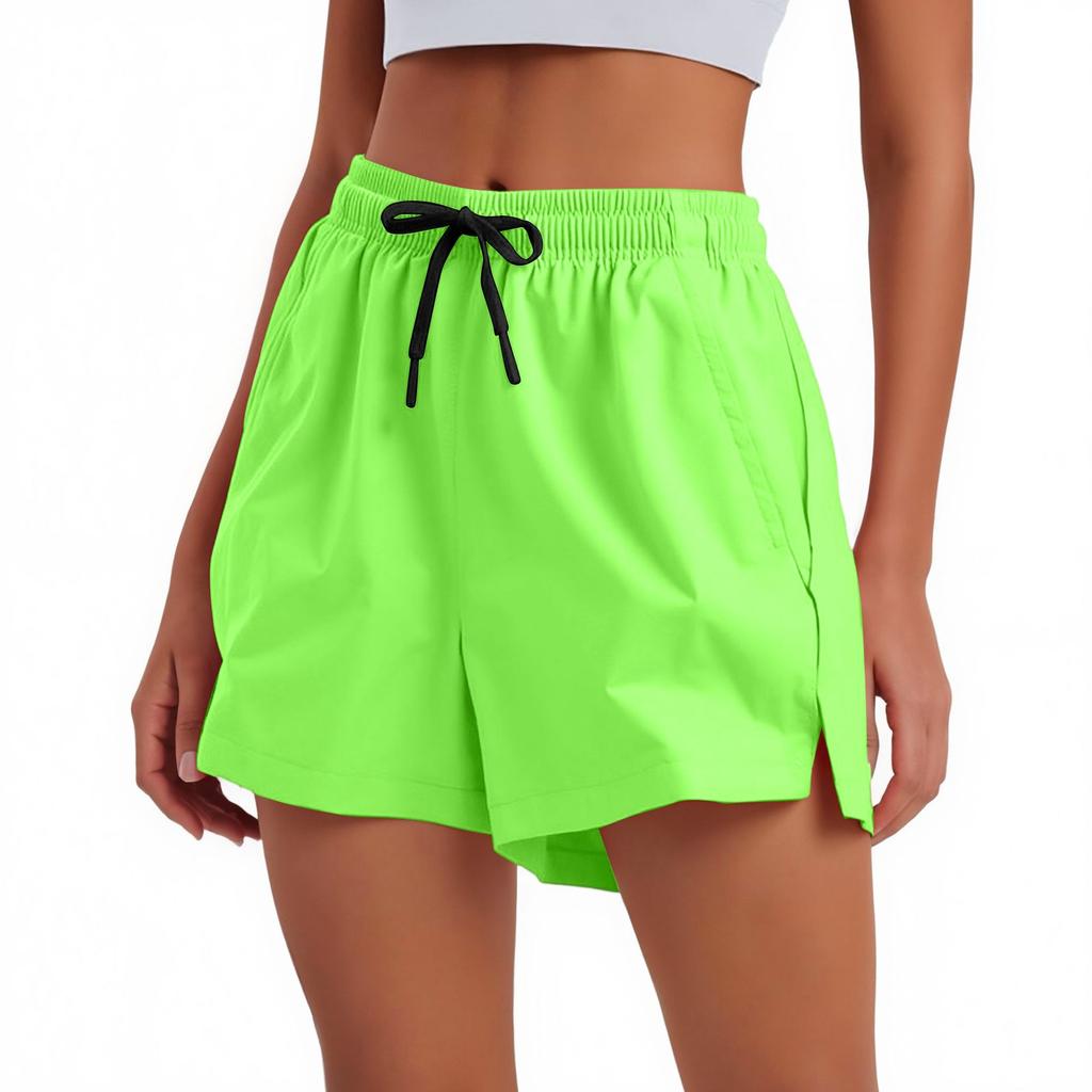 Women's Sports Shorts Casual Loose Solid Color Breathable Quick Drying Shorts