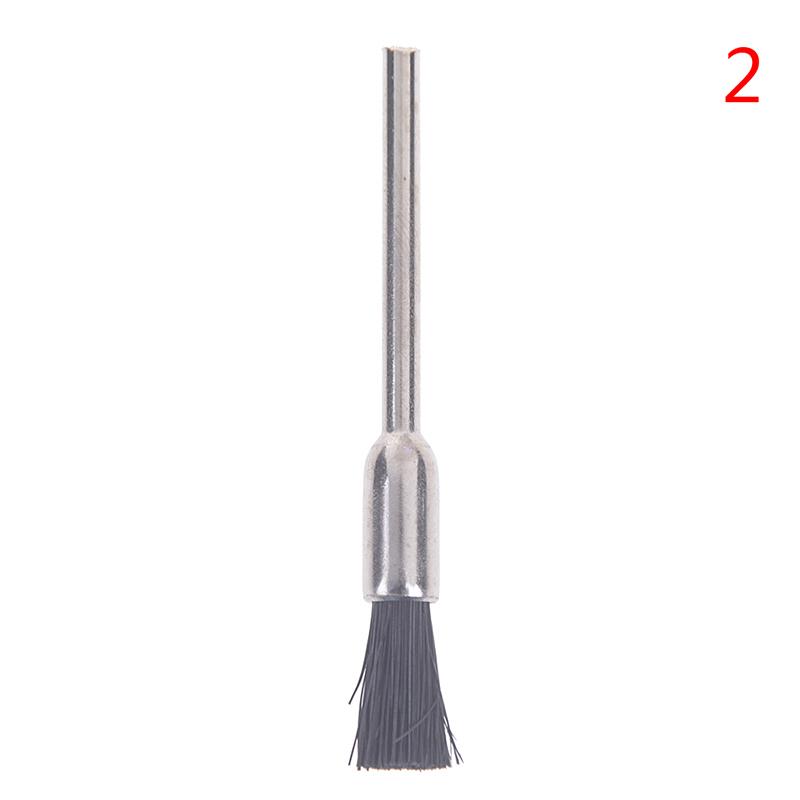 1Pcs Nail Drill Bit Cleaning Brush Electric Manicure Drills Copper Wire Cleaner