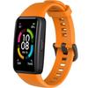 Silicone Strap for Huawei Band 6 / Honor Band 6, Orange