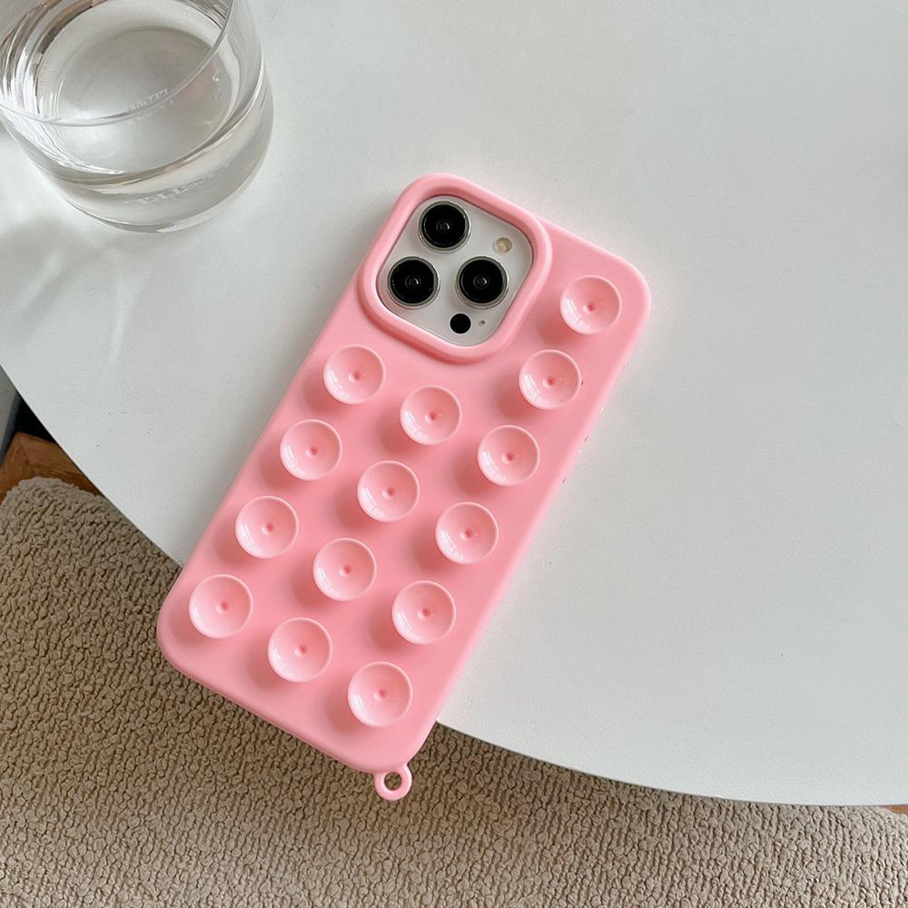 Suction Cup Phone Case for iPhone 11 12 13 14 15 iPhone 11 12 13 14 15 Pro 12 13 14 15 Pro Max Silicone Protective Phone Shell