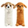 Cute Dogs Pencil Bag Soft Plush Stationery Storage Bag Creative Puppy Pencil Pouch  Girl Boy