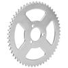 T8F 54T Sprocket 29mm 3 Hole White Steel Crankset for 4749cc Mini Motorcycle ATV Kart