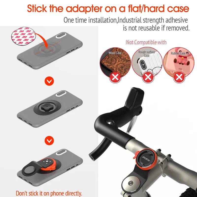 Mountain Bike Stem Phone Holder Bicycle MTB Stem Mount Stand Moto Navigator Outdoor Cycling  Smartphone for Xiaomi iPhone