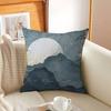 Aesthetic Moonlight Pattern Cushion Cover Car Throw Pillow Case For Sofa Car Christmas Gift 40X40Cm 45X45Cm