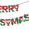 Exquisite Patterns For Festive Vibe Christmas Banner Christmas Decoration Party Decoration