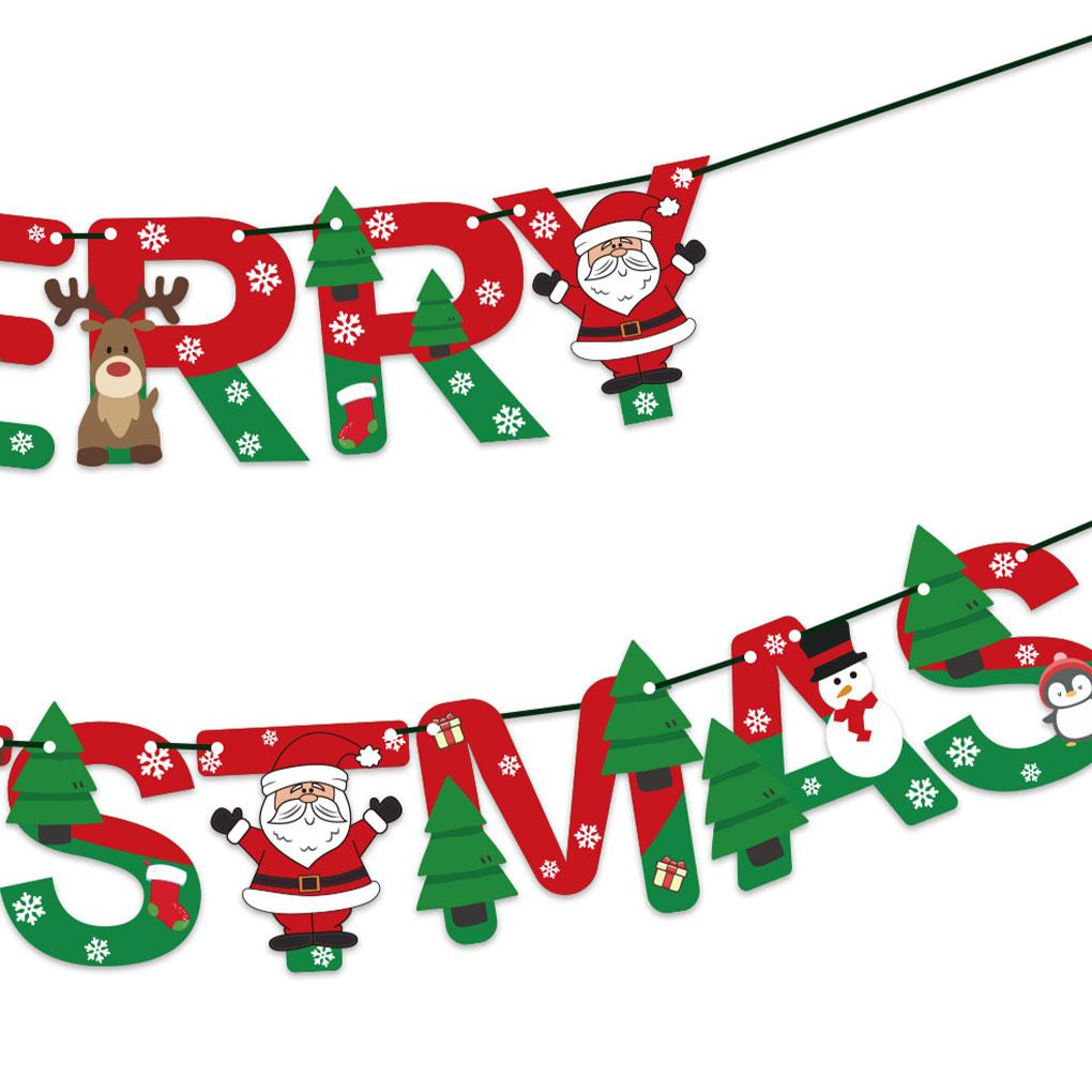 Exquisite Patterns For Festive Vibe Christmas Banner Christmas Decoration Party Decoration