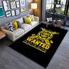 Pirate Themed Wanted Poster Rug suitable as a non-slip mat for the living room or bedroom sofa