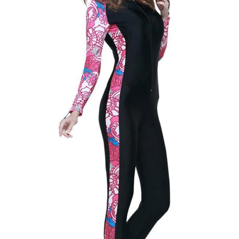 Женский быстросохнущий гидрокостюм для дайвинга с защитой от солнца SBART, цельный