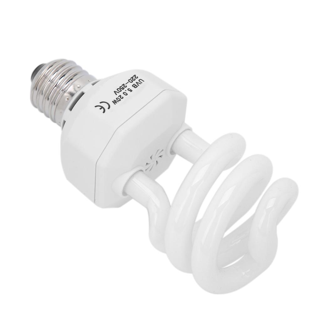 Reptile UVB Energy Saving Lamp Tortoise Lizard Calcium Supplement Plant Ultraviolet Light5.0 20W