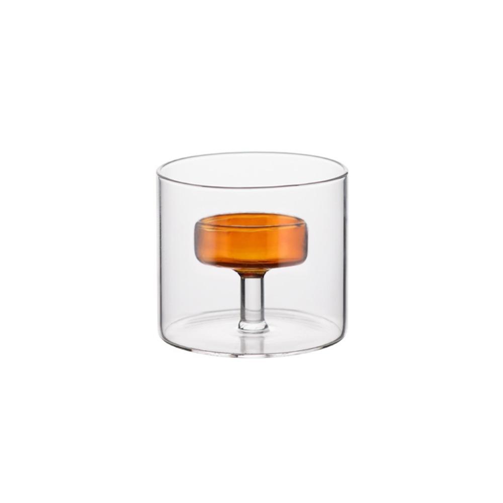 European-style Candlestick Transparent Candle Stand Creative Glass Candle Holder Banquet