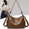  Shoulder Crossbody Handbag Women Faux leather Multi Compartment Daily Commute