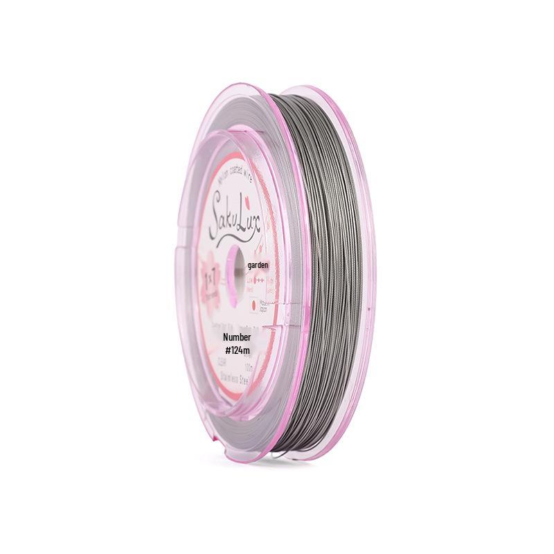 10 м Японская золотая нить Стальная проволока для DIY ювелирных изделий и бисероплетения