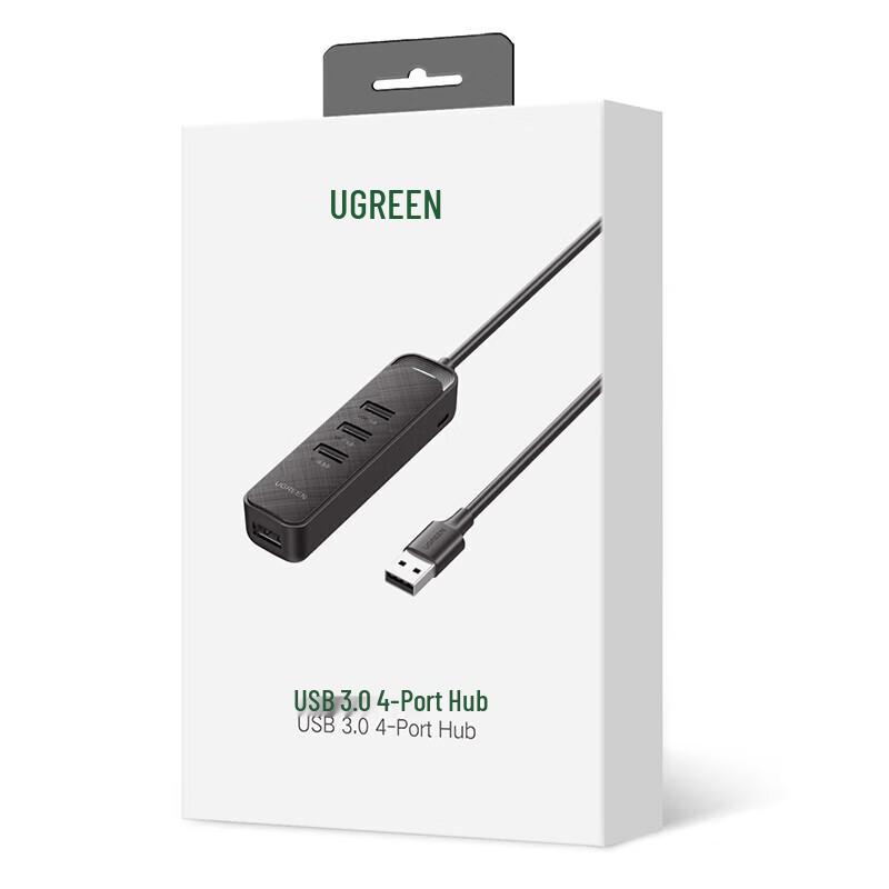 Ugreen 4-Port USB 3.0 Portable Hub with 1.5m Cable