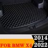 Sinjayer автомобильный коврик для багажника, водостойкий автомобильный коврик для багажника, плоская боковая подкладка для багажника, подходит для BMW X4 2014-2017 20 21