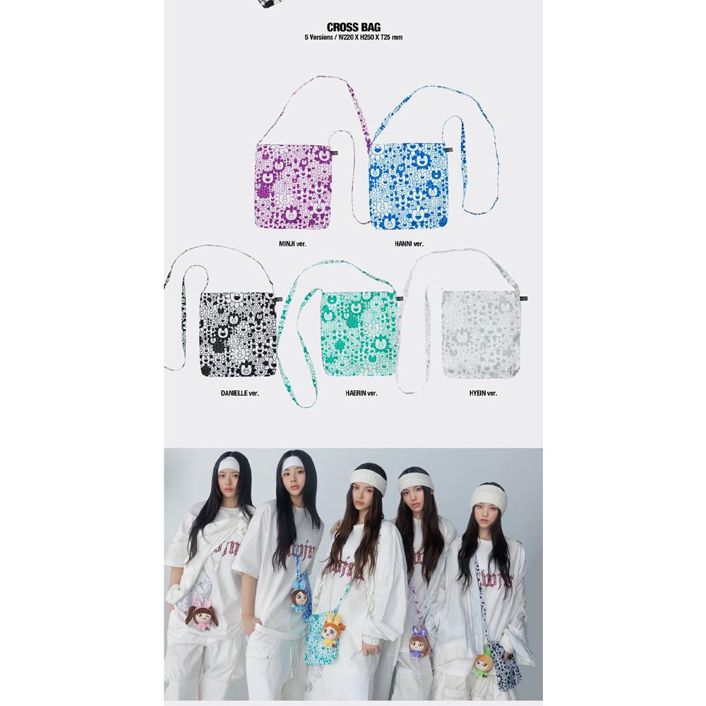 NewJeans [Сверхъестественное] Нью-Джерси X МУРАКАМИ (Крестовая сумка вер.)