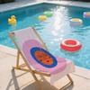 Minimalist abstract sun printed beach towel - soft ultra-fine fiber, quick drying, oversized beach outfit, beach,