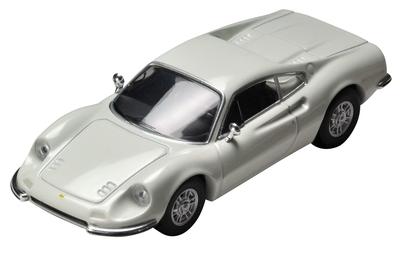 Tomica Limited Vintage TLV Dino 246gt Белый Готовый Продукт 1/64