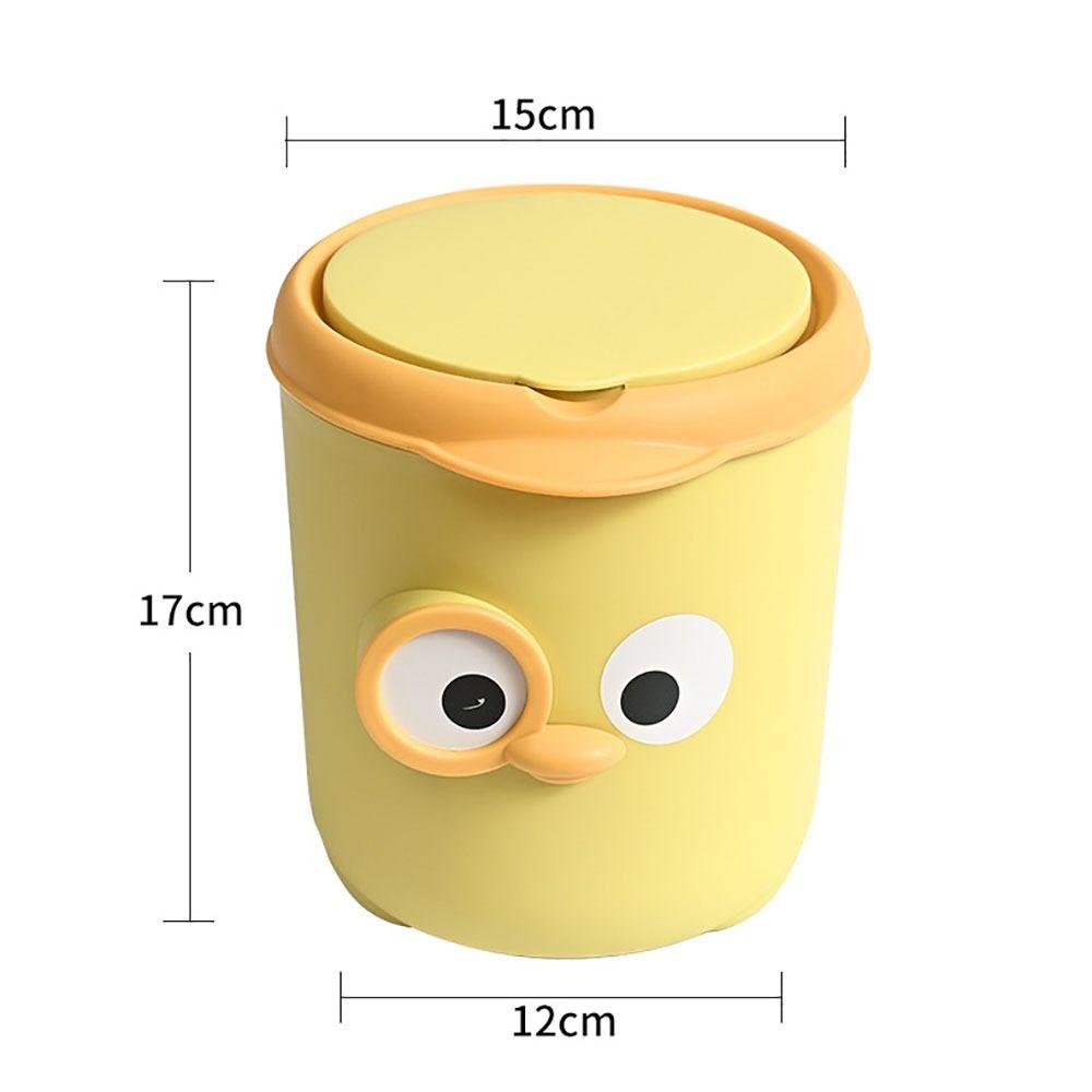 Противоскользящий настольный мусорный бак, мультипликационная мусорная корзина, противоизносная корзина для мусора