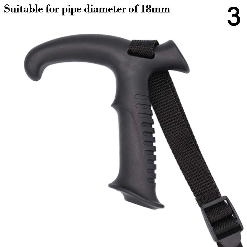 Pole Handle Parts Walking Stick Cane Monopod Head Attachment Monopod Handle Adapter Converter Grip