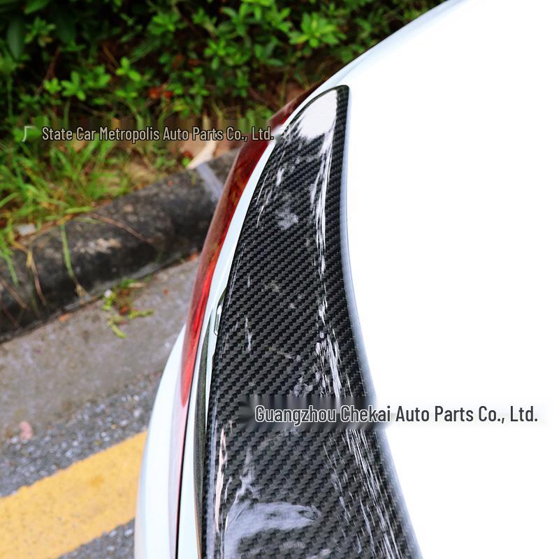 Mercedes-Benz C-Class W205 AMG Carbon Fiber Rear Spoiler (2015-2018, 2/4-Door)