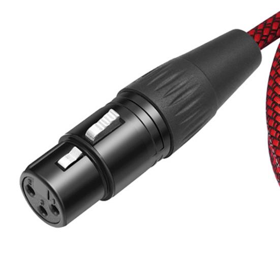 Кабель-адаптер USB папа к XLR мама Простой в использовании Универсальный кабель-конвертер для микрофона Plug-and-Play Студийный аудиокабель