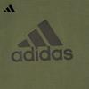 adidas Спортивная стильная куртка в полоску с капюшоном, удобная модная хлопковая мужская куртка армейского зеленого цвета IV9230