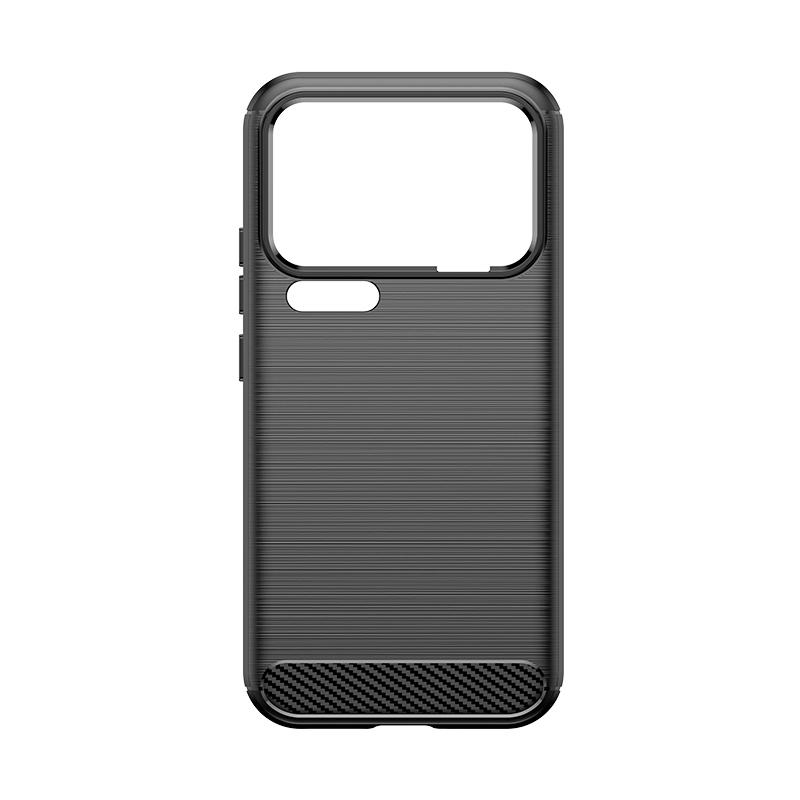 For Cover Xiaomi 17 Pro Max Case For Xiaomi 17 Pro Max Shockproof TPU Silicone Carbon Fiber Back Case For Xiaomi 17 Pro Max Case