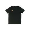 Sweat-Wicking Sports Casual Short Sleeve T-Shirt Men Tops Black Gold ADICSTS06P-BG