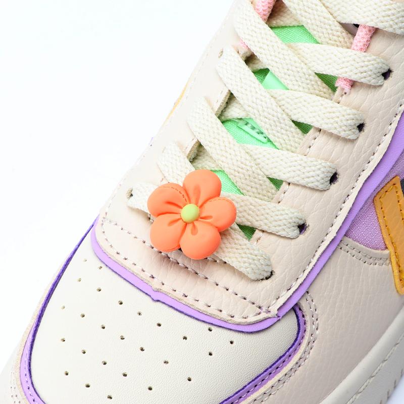 1 шт. Подвески для обуви в виде хризантем и подсолнухов, клипса, маленькая маргаритка, украшение для шнурков, садовые аксессуары для обуви, пряжка, женские