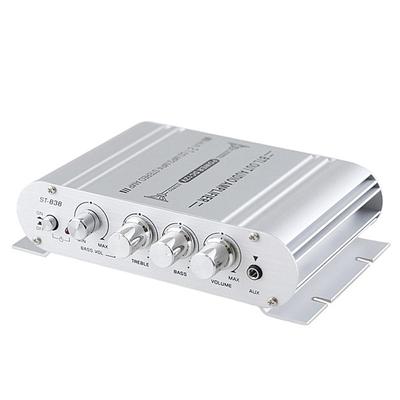 Мини-цифровой Hi-Fi усилитель мощности, 2,1-канальный сабвуфер, стерео аудиоплеер, автомобильный мотоцикл, домашняя мощность