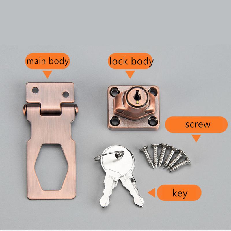 Без удара с замком, замки для ящиков, шкафчик для почтовых ящиков, двойной дверной замок для шкафа, кодовый замок для офисного шкафа