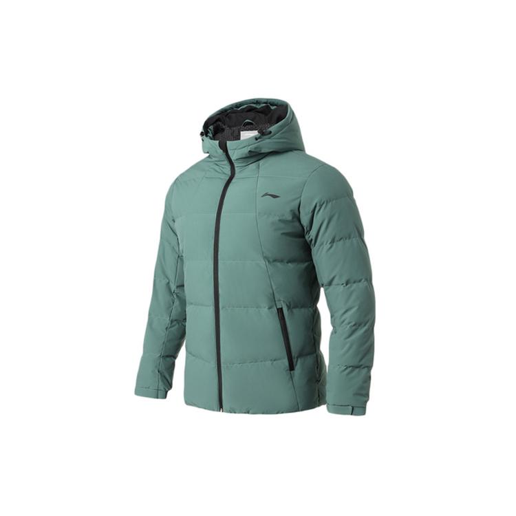 Мужская пуховая куртка Li Ning Дикий зеленый AYMQ055-6