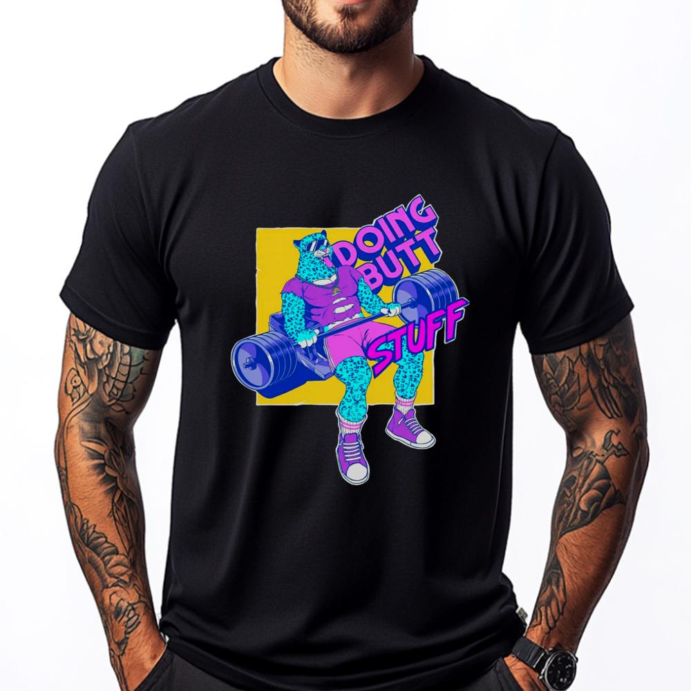 Funny Doing Stuff Workout Bodybuilding Fitness Gym Muscle Men T Shirts High Quality Mens Breathable Oversized Tops Plus Size
