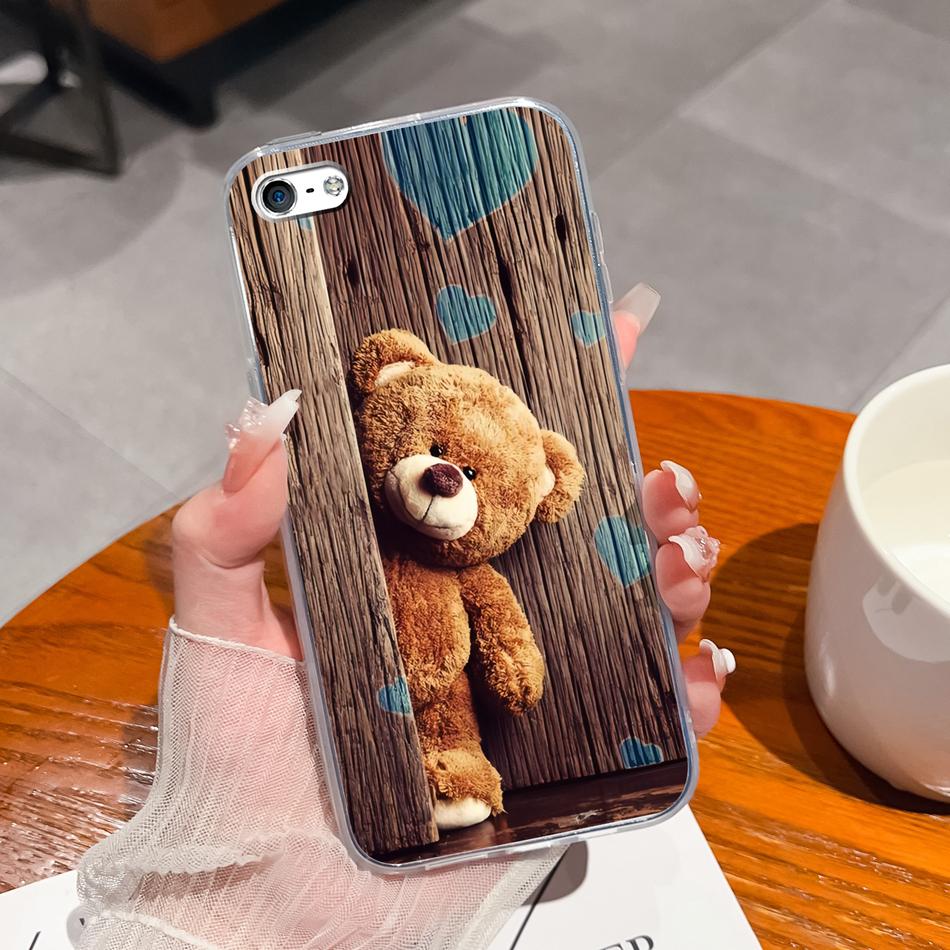 Для iPhone 4 5 5S 6 Plus Чехол для телефона Чернильная живопись Мягкая прозрачная силиконовая задняя крышка Для Apple iphone4 iphone5 5 S iphone6 6+ Funda