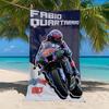 F-Fabio Q-Quartararo MotoGP 20 El Diablo Микрофибра Пляжное полотенце Быстросохнущее Супервпитывающее Не прилипает песок Мягкое Большое Банное полотенце