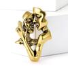 Fashion Retro Alloy Kiss Lover Shape Brooch Simple Temperament Men'S And Women'S Clothing Corsage Jewelry Pin