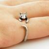 Punk Mouse Animal Wrap Ring Punk Mice Vintage Retro Rings For Women Anel Boho Chic Mouse Ring MEN Jewelry