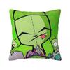 Invaders Zims Gir Wants Tacos Pillow Case Cushion Cover Polyester Decorative Pillowcase For Sofa 45X45Cm